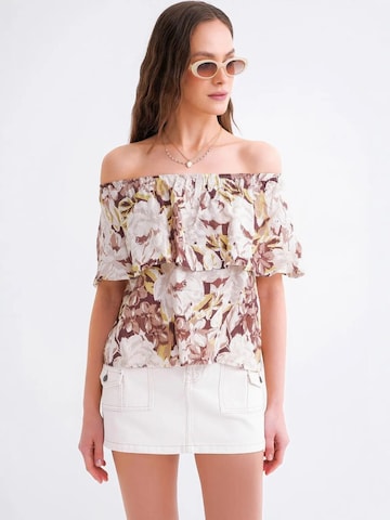 MixRay Blouse in Gemengde kleuren