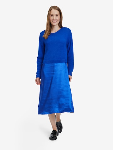 robe légère Casual-Kleid zweiteilig in Blau: predná strana