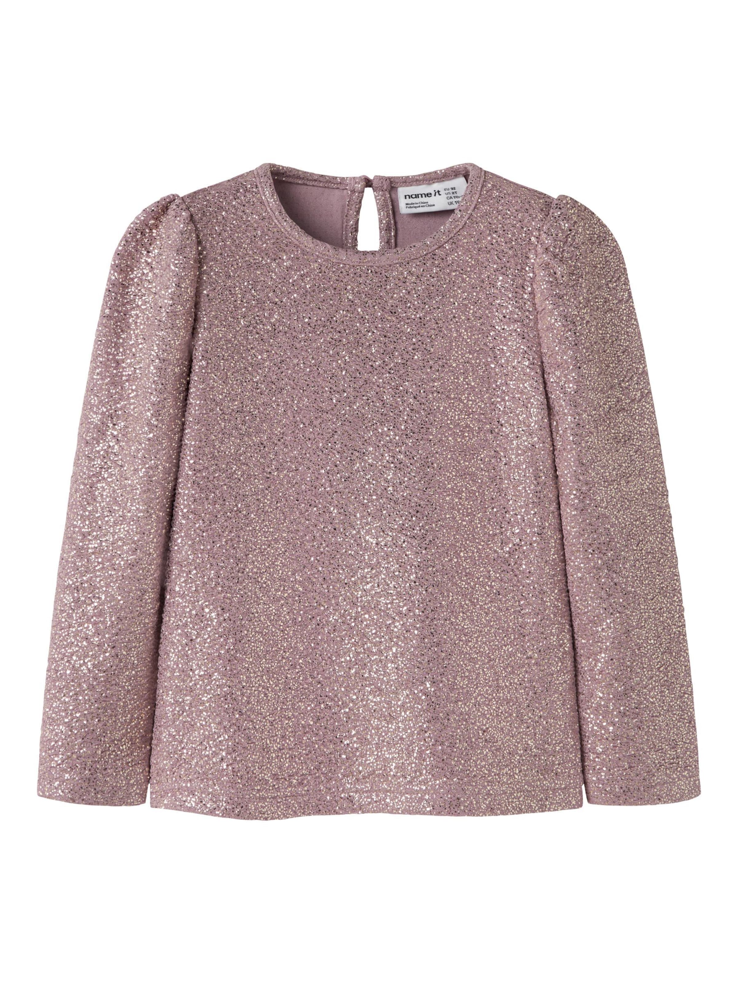 Camicia da donna di NAME IT in lilla: frontale