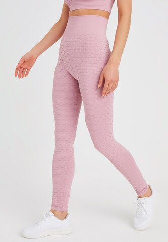 Leif Nelson Skinny Leggings in Roze