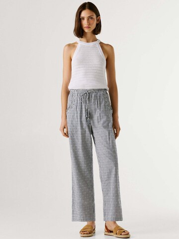 Pepe Jeans Regular Hose 'Claribel' in Blau