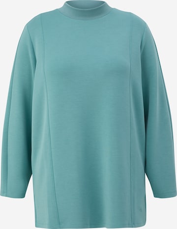 TRIANGLE Sweatshirt in Blau: predná strana