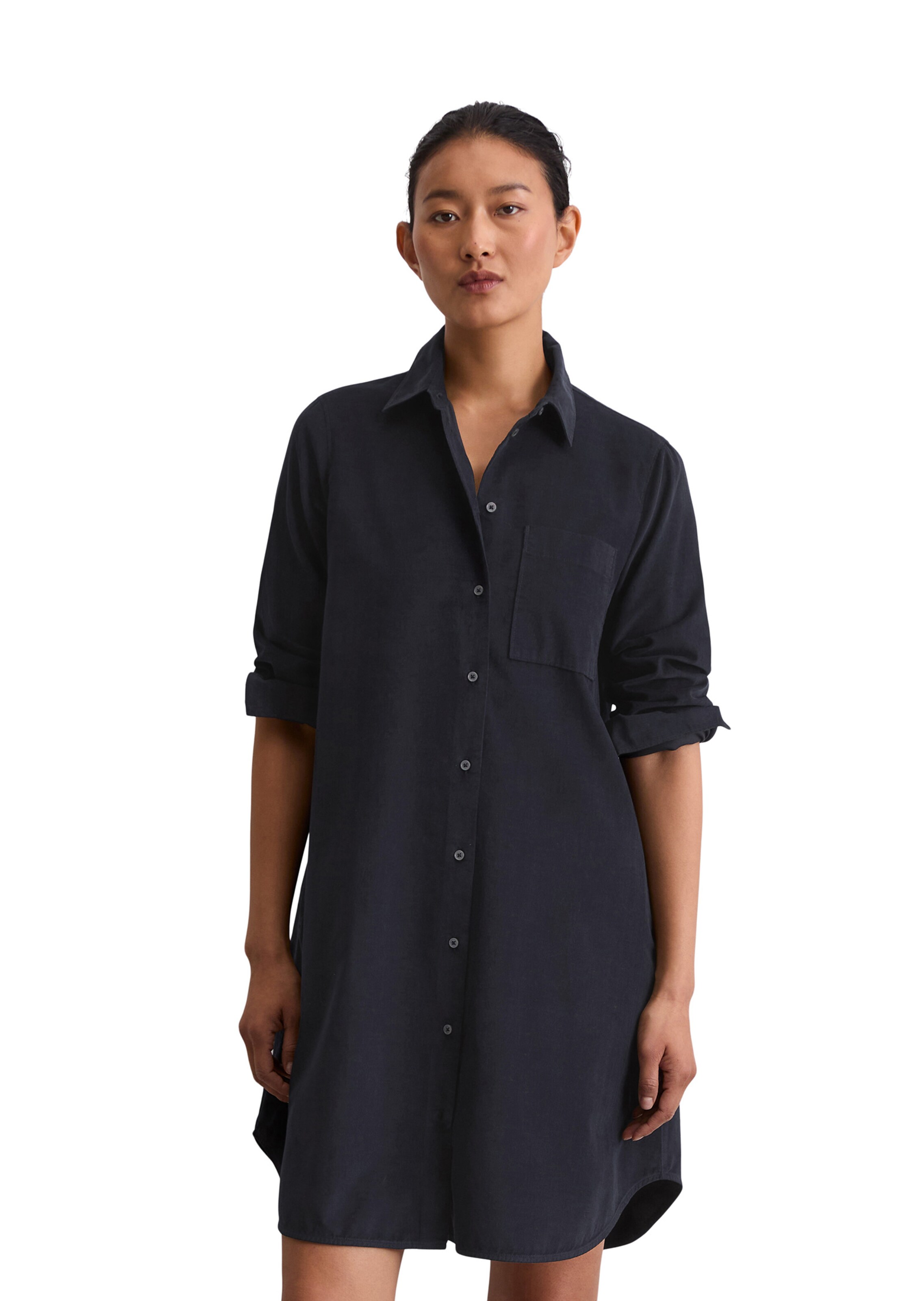 Abito camicia di Marc O'Polo in blu: frontale