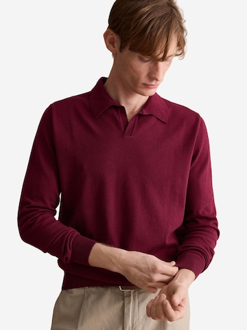 Pull-over Il Lanificio en rouge : devant
