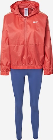 Reebok Sport Tracksuit in Red: front