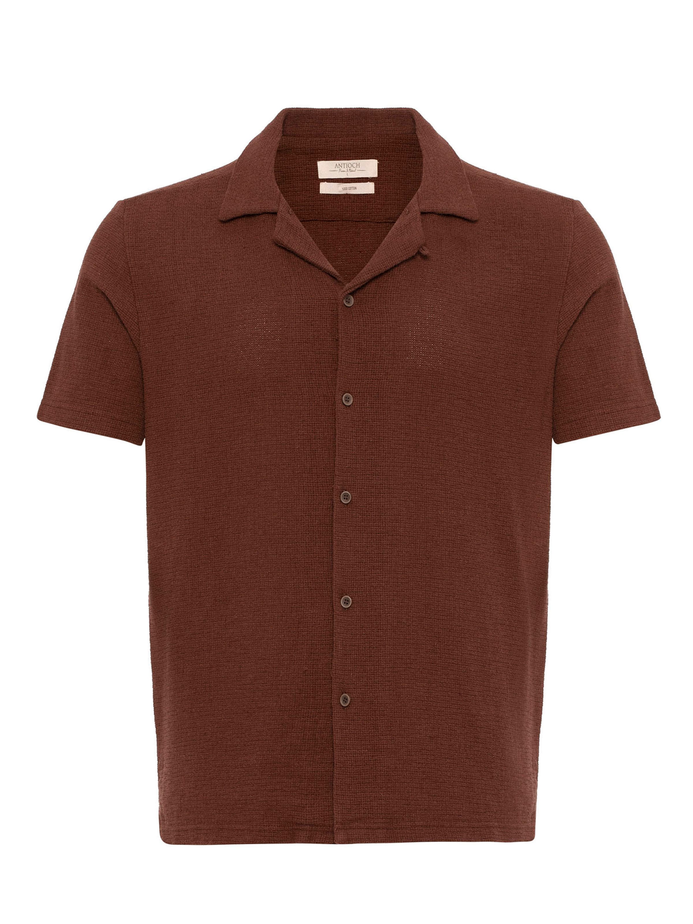 Tricou de la Antioch pe maro: față