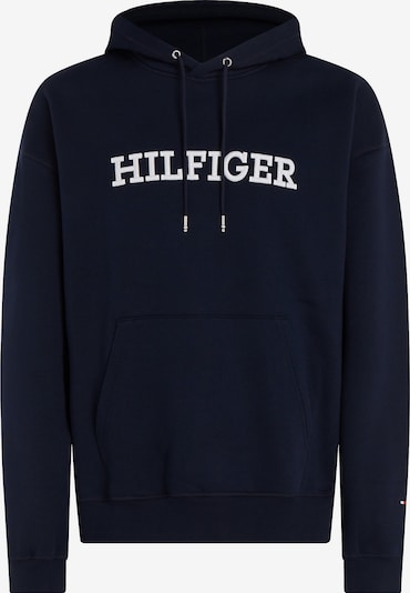 TOMMY HILFIGER Sweatshirt in navy / weiß, Produktansicht