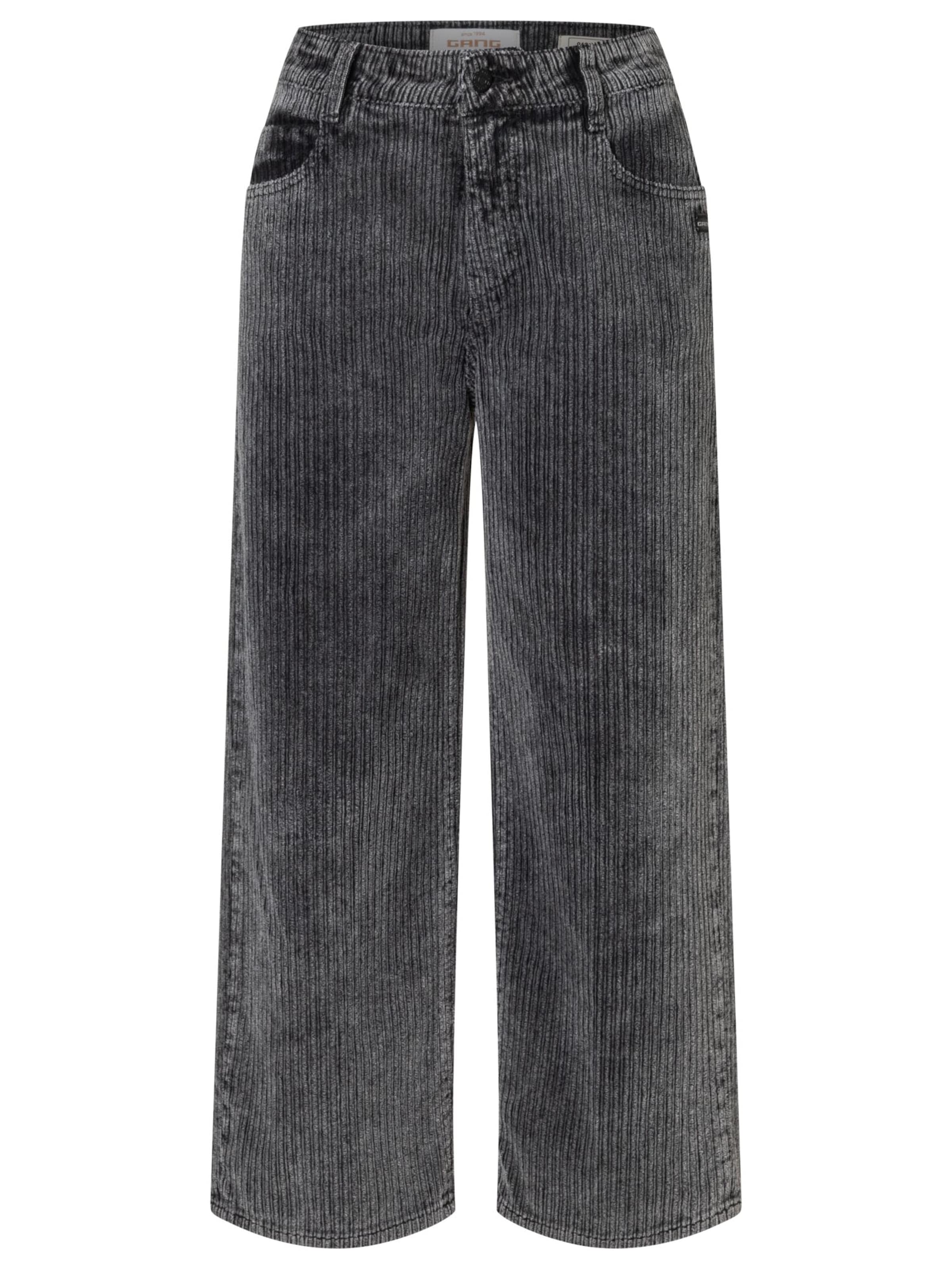 Regular Pantalon '94CAROL CULOTTE' Gang en noir : devant