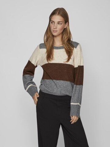 Pull-over 'Ellie' VILA en gris : devant