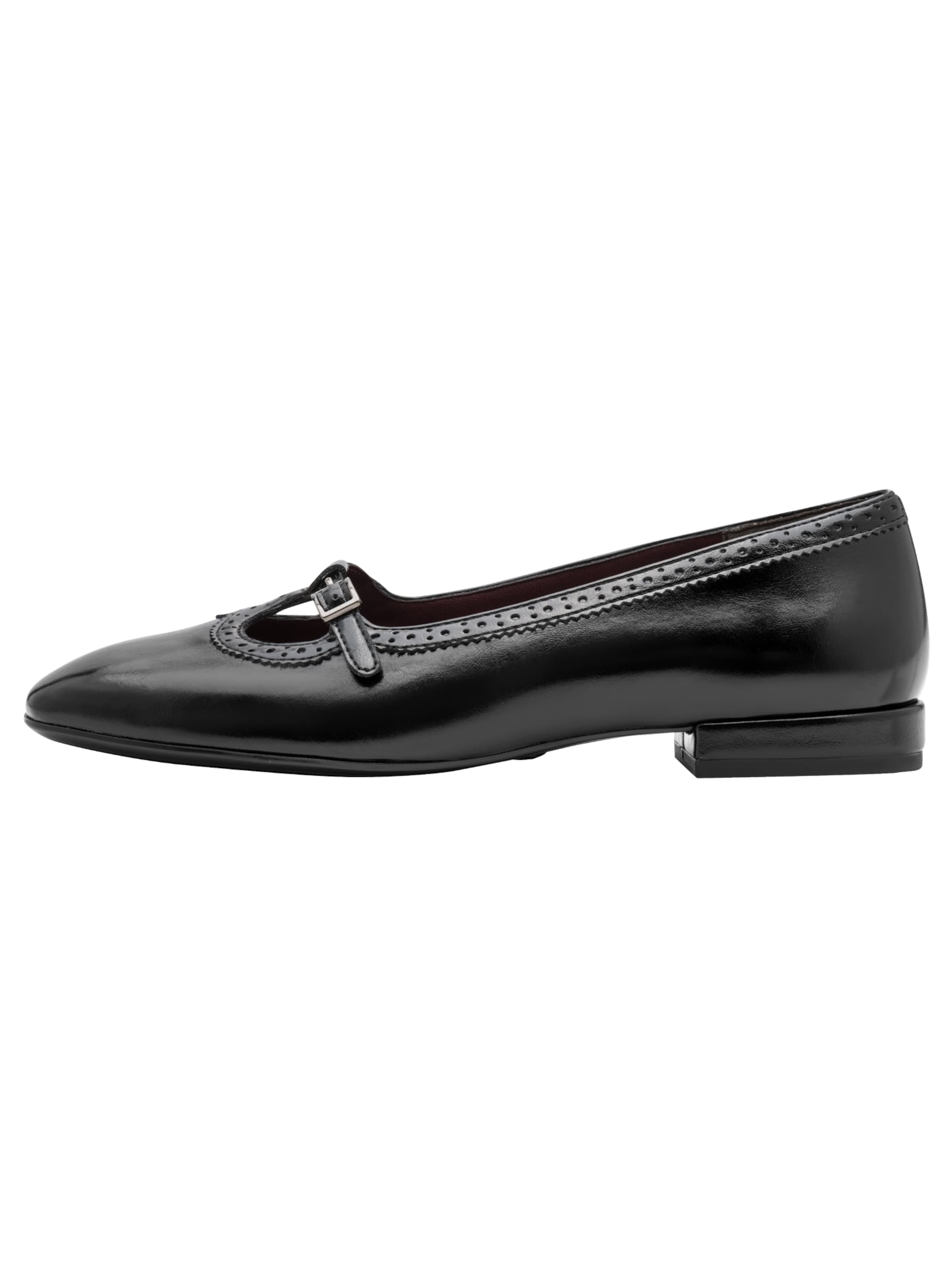 Ballerines à lanières Tamaris en noir