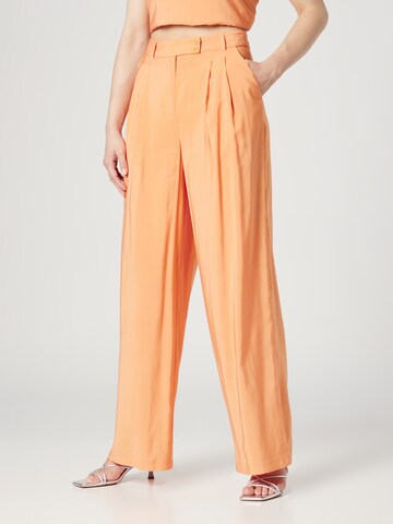 Guido Maria Kretschmer Women Wide Leg Hose 'Jule' in Orange: predná strana