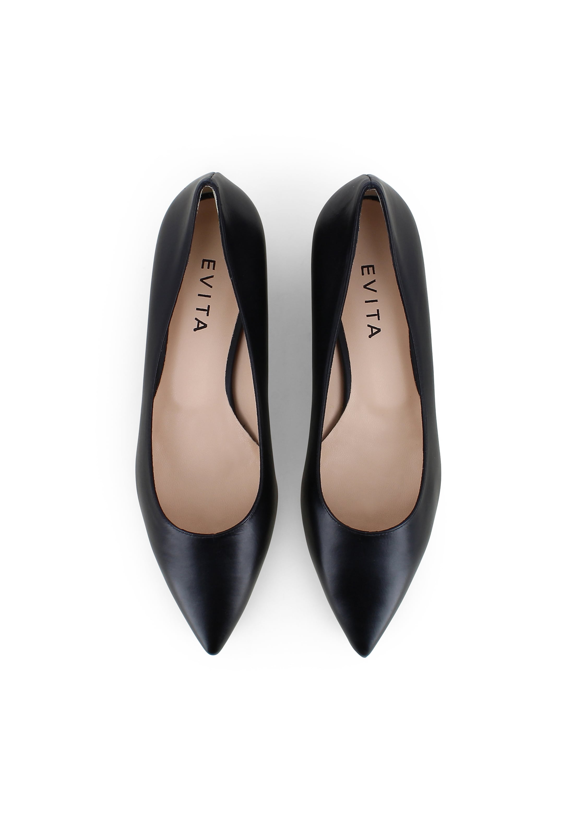Ballerines 'Franca' EVITA en noir