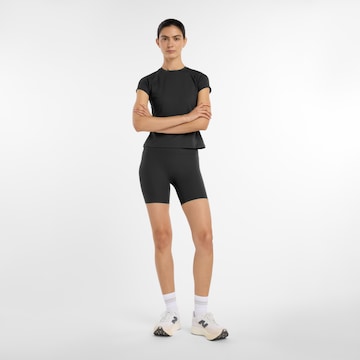 new balance Skinny Sportbroek in Zwart