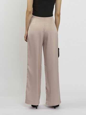 Wide Leg Pantalon 'Carlina' FRESHLIONS en rose