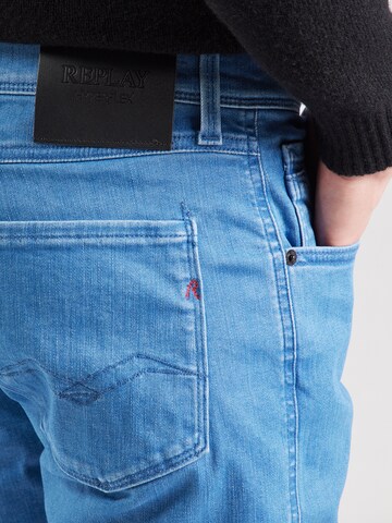 REPLAY - Slimfit Vaquero 'Anbass' en azul