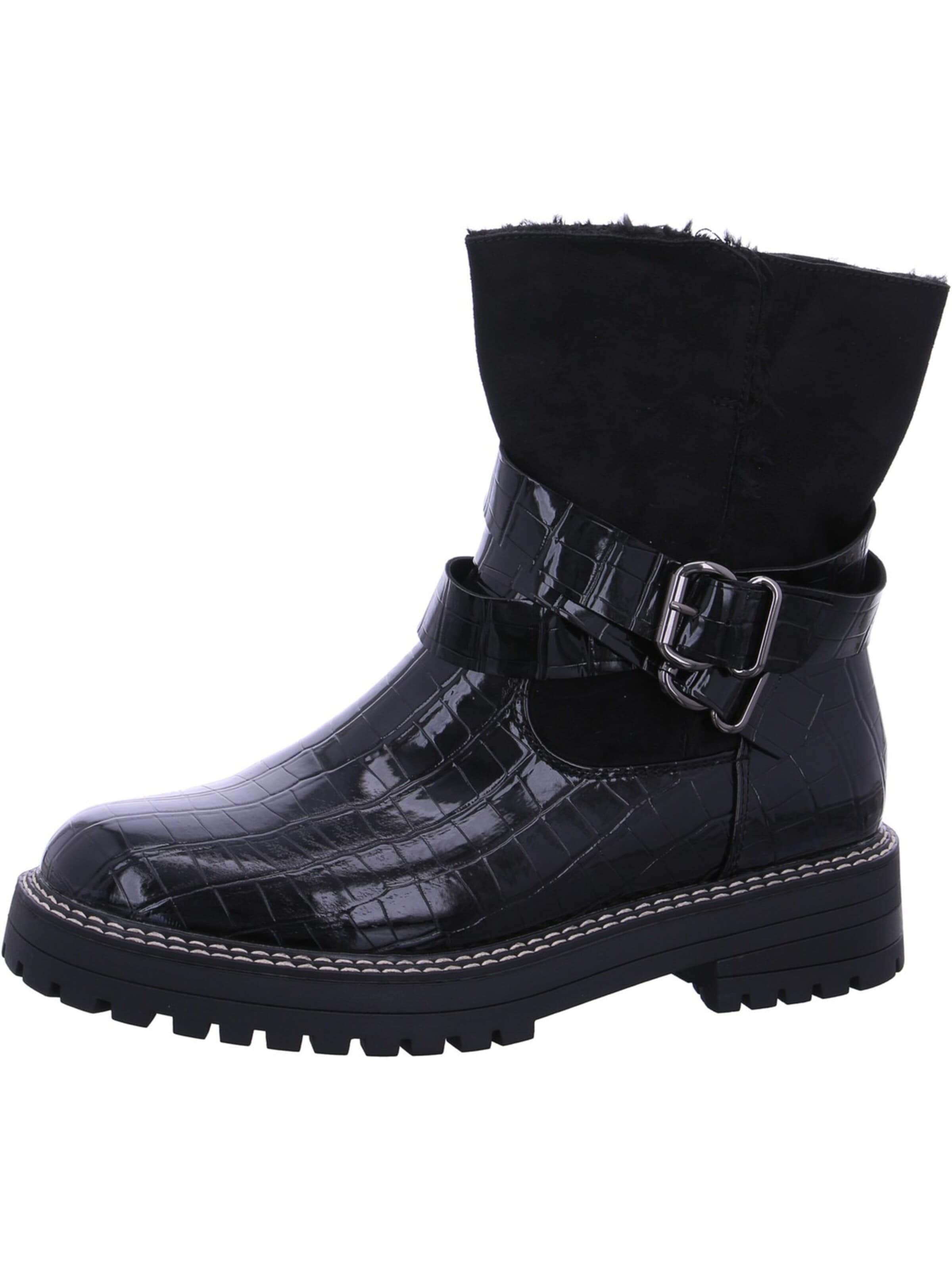 Laufsteg München Ankle Boots in Black: front