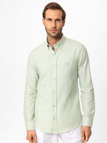 Regular fit Camicia di Dandalo in blu: frontale