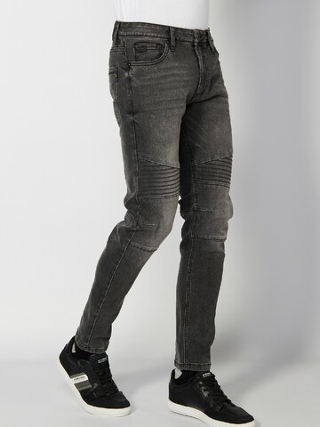 KOROSHI Skinny Jeans i svart: forside