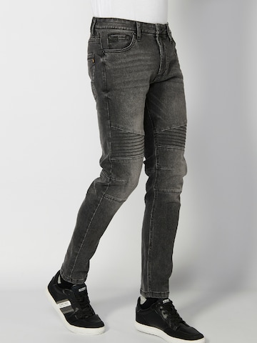 KOROSHI Skinny Jeans in Black: front