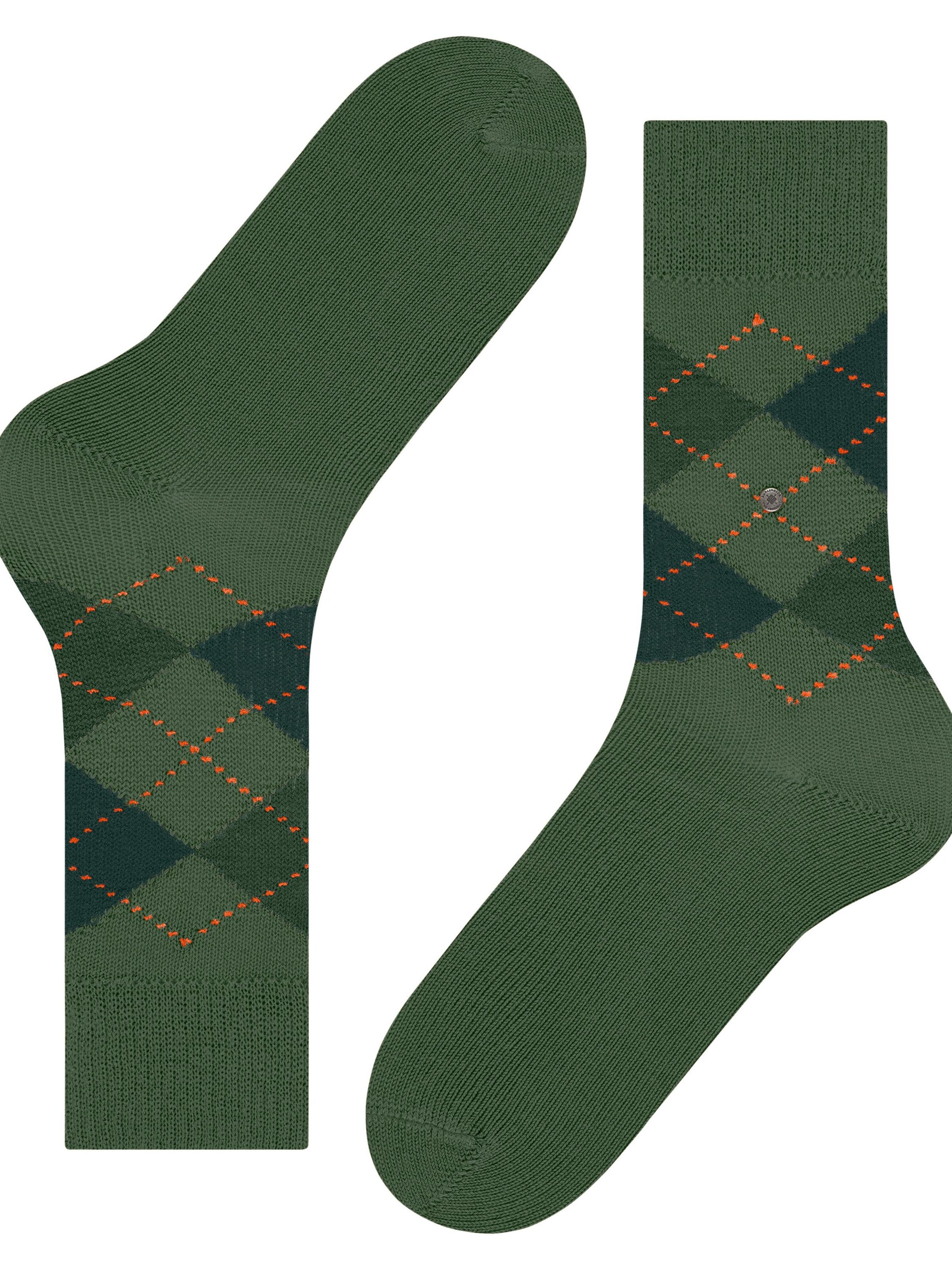 BURLINGTON Socks 'Preston' in Green