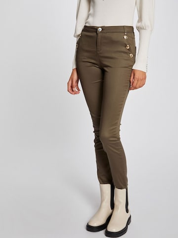 Morgan Trousers 'PAOLO' in Green: front