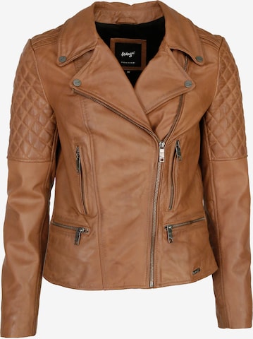 Maze Between-season jacket in Brown: front