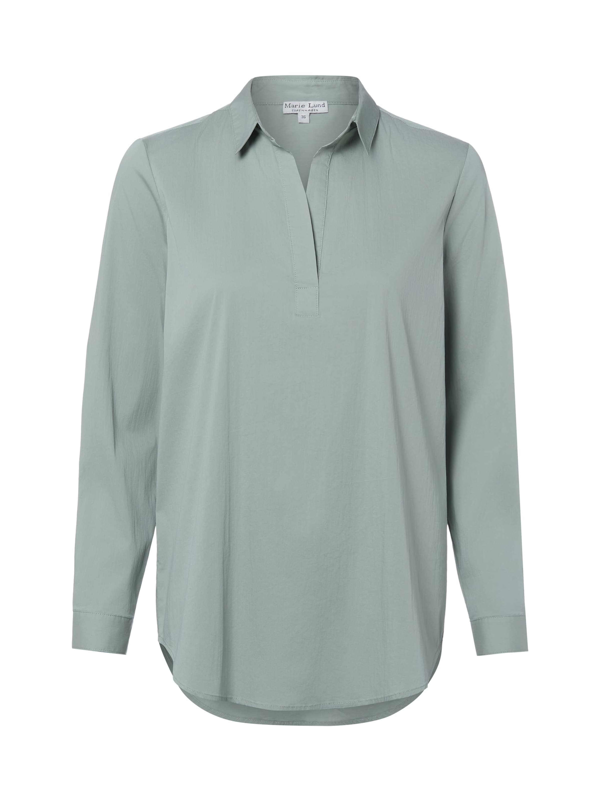 Marie Lund Blouse in Green: front