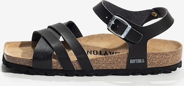 Bayton Loafer 'Denia' värissä musta: etupuoli