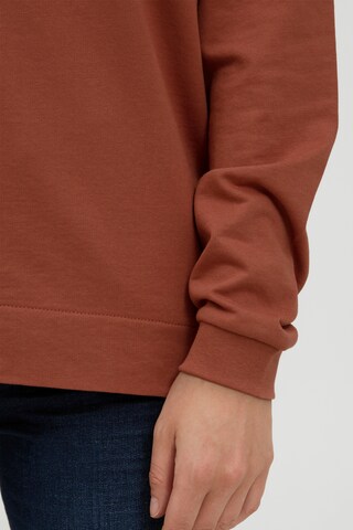 Fransa Sweatshirt 'FRBESWEAT 4' in Bruin
