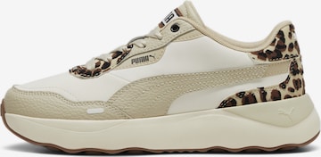 PUMA Sneakers laag 'Runtamed Drama' in Beige: voorkant