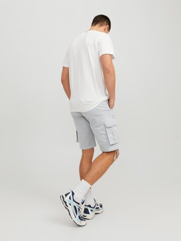 JACK & JONES Loosefit Cargo nadrágok 'Zeus' - szürke