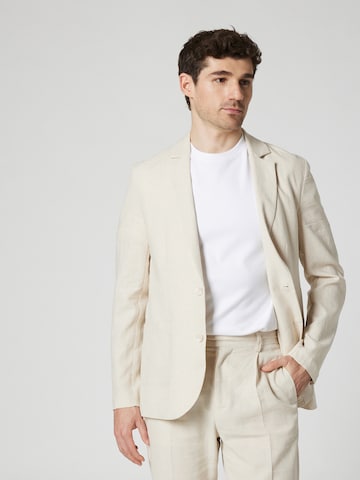 ABOUT YOU x Kevin Trapp Regular fit Blazer 'Alejandro' in Beige: front