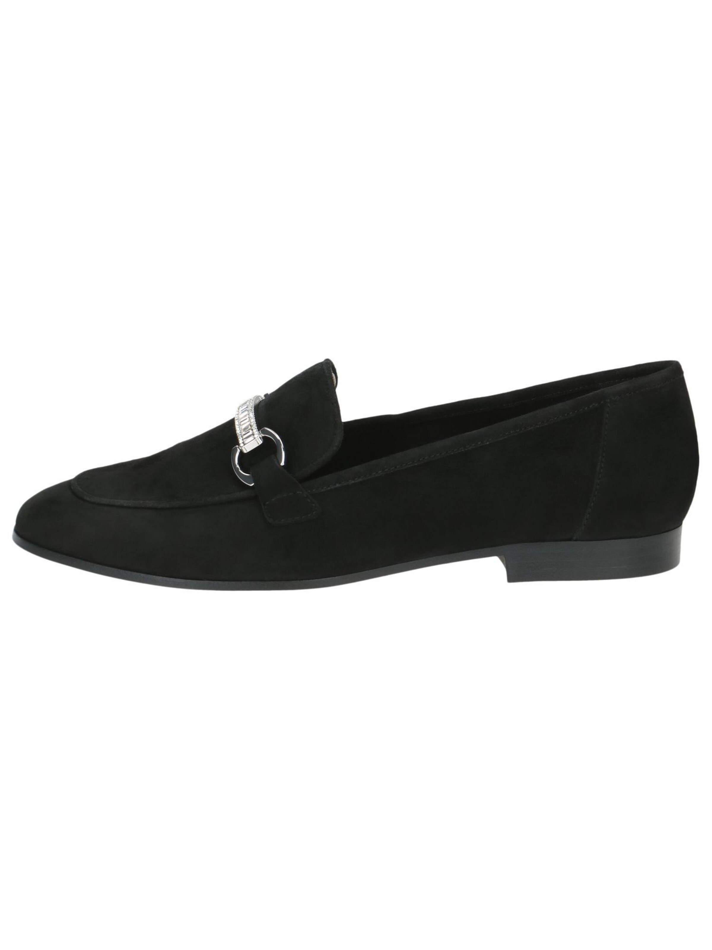 CAPRICE Classic Flats in Black