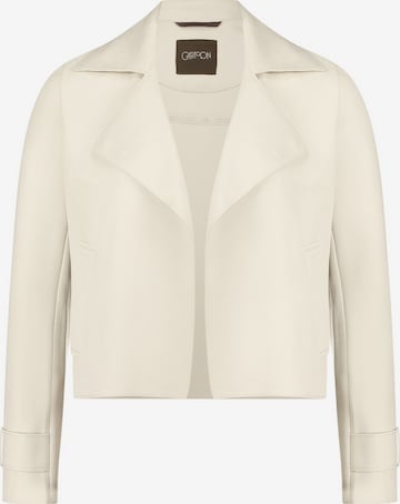 Cartoon Tussenjas in Beige: voorkant