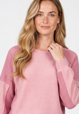 Sweat-shirt usha BLUE LABEL en rose