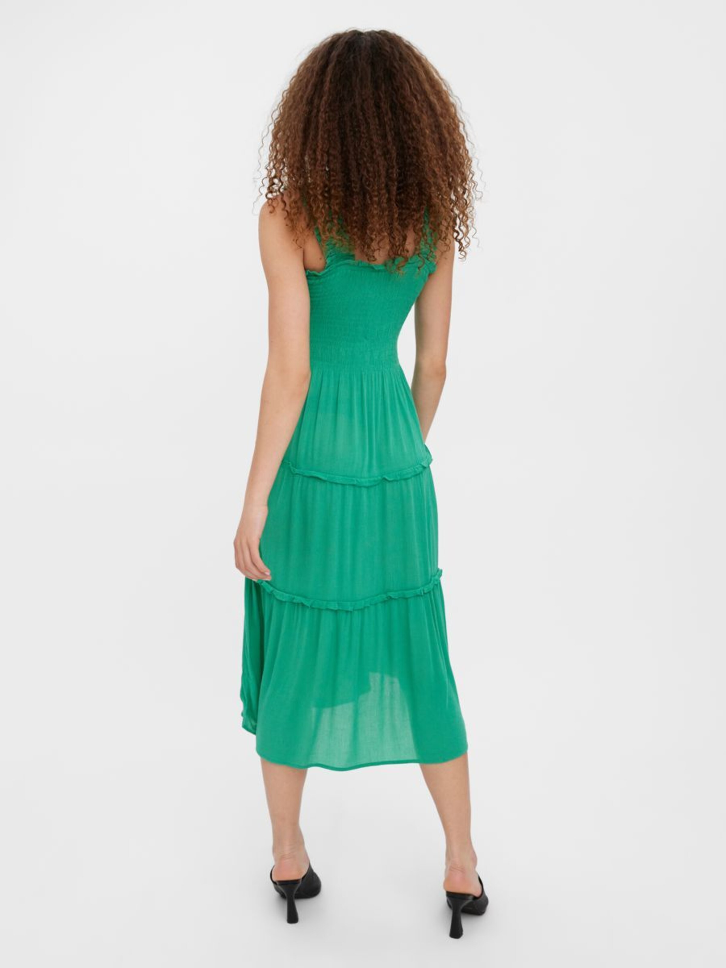 Frauen Große Größen VERO MODA Kleid in Grün - LK23596 Frauen Große Größen VERO MODA Kleid in Grün - LK23596