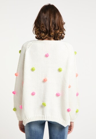 MYMO Cardigan i hvid