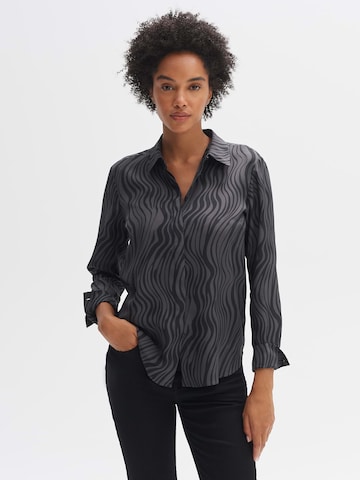 OPUS Blouse 'Falkine' in Grey: front