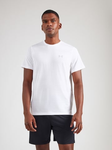 Maglia funzionale 'Velociti' di UNDER ARMOUR in bianco: frontale