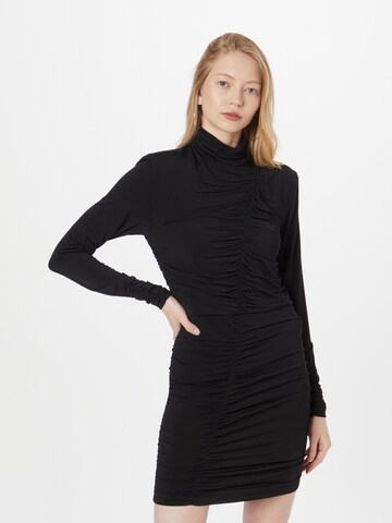 Gestuz Kleid 'Oda' in Schwarz: Vorderseite