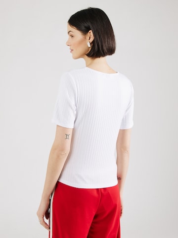 VILA Тениска 'RIBINI' в бяло