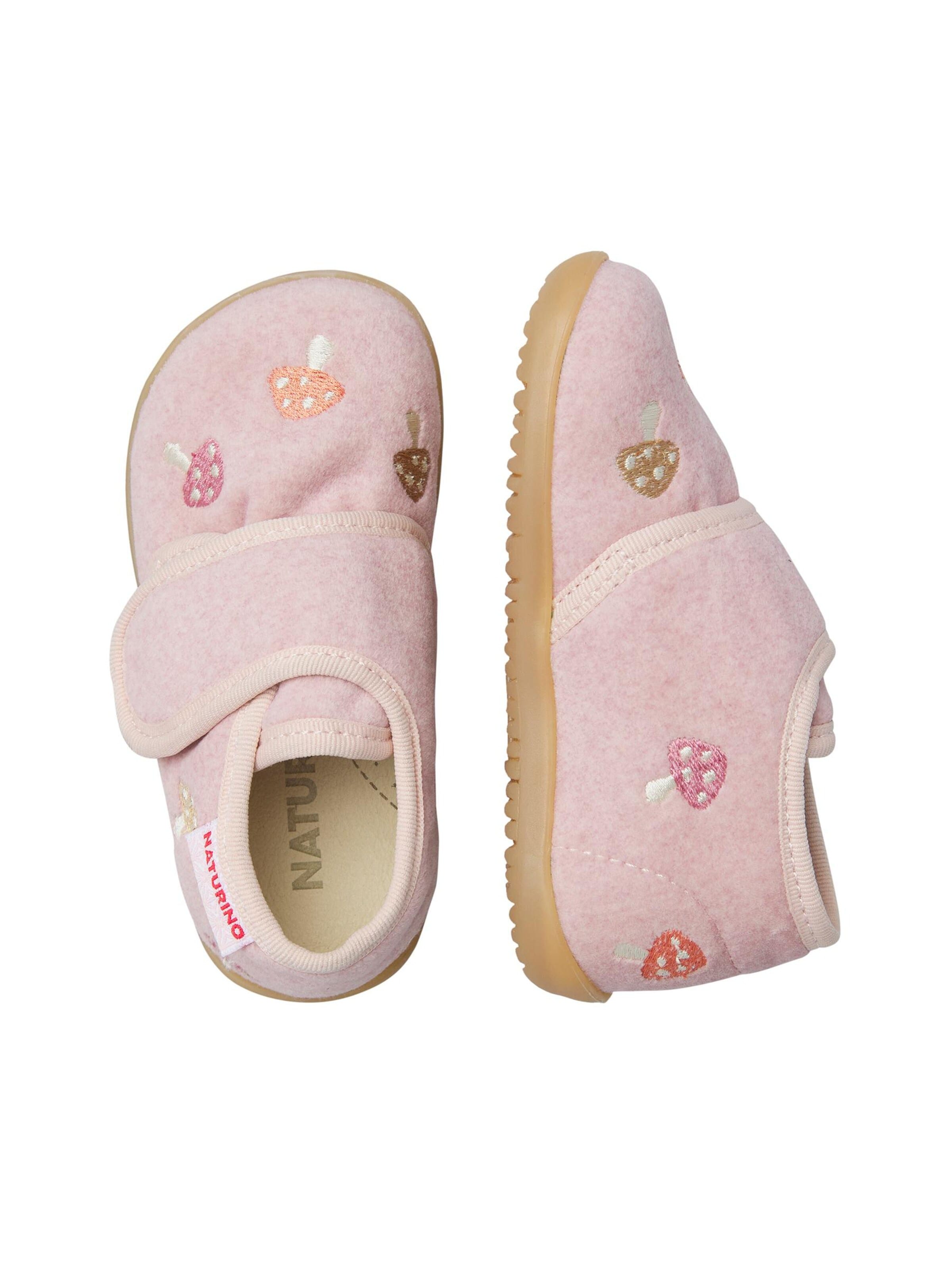 NATURINO Huisschoenen 'EDUNS' in Roze
