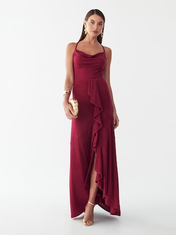 BWLDR Avondjurk 'Mila' in Rood