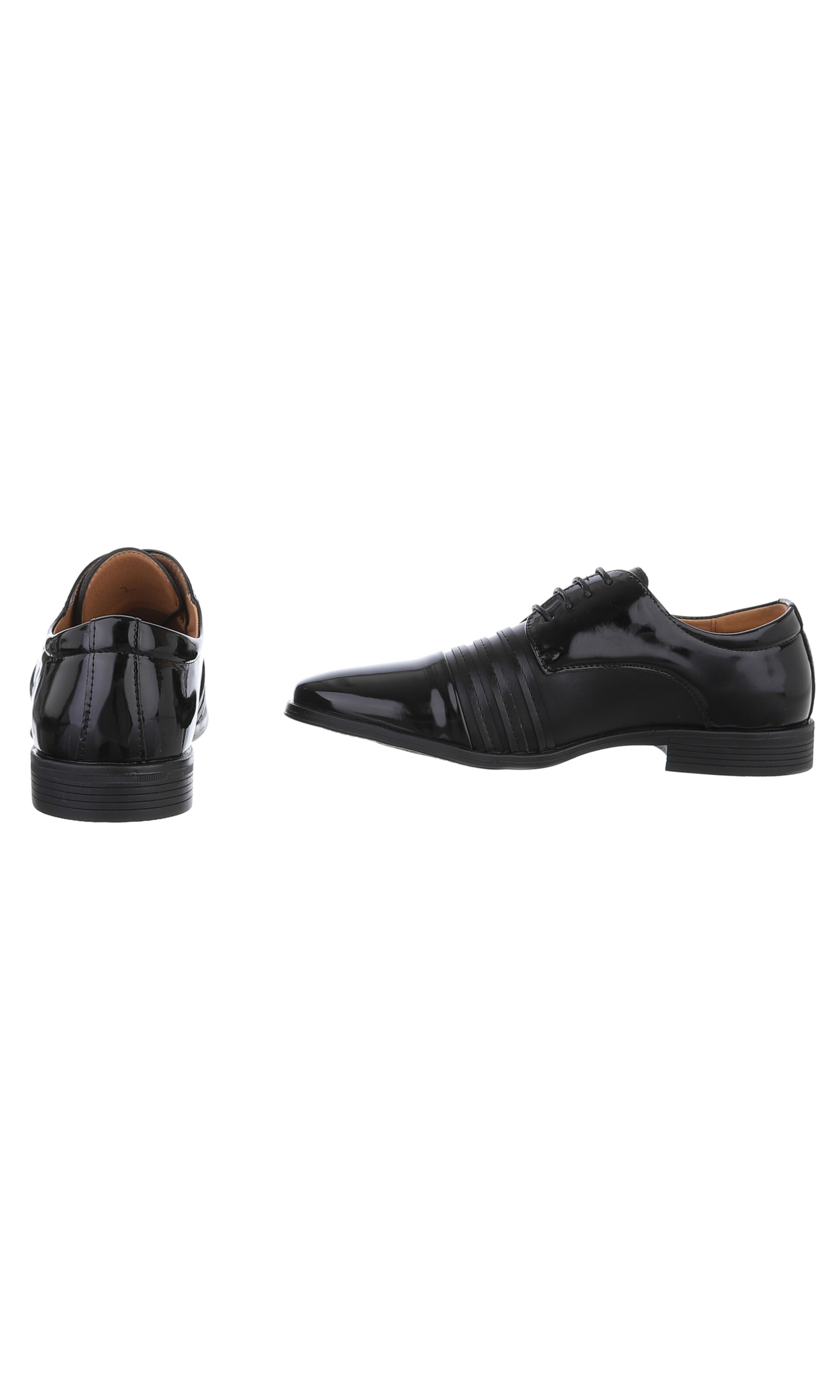 CoolWalk Lace-Up Shoes in Black