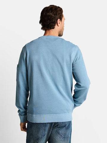 Sweat-shirt TOM TAILOR en bleu
