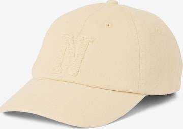 Nils Sundström Cap in Beige: front