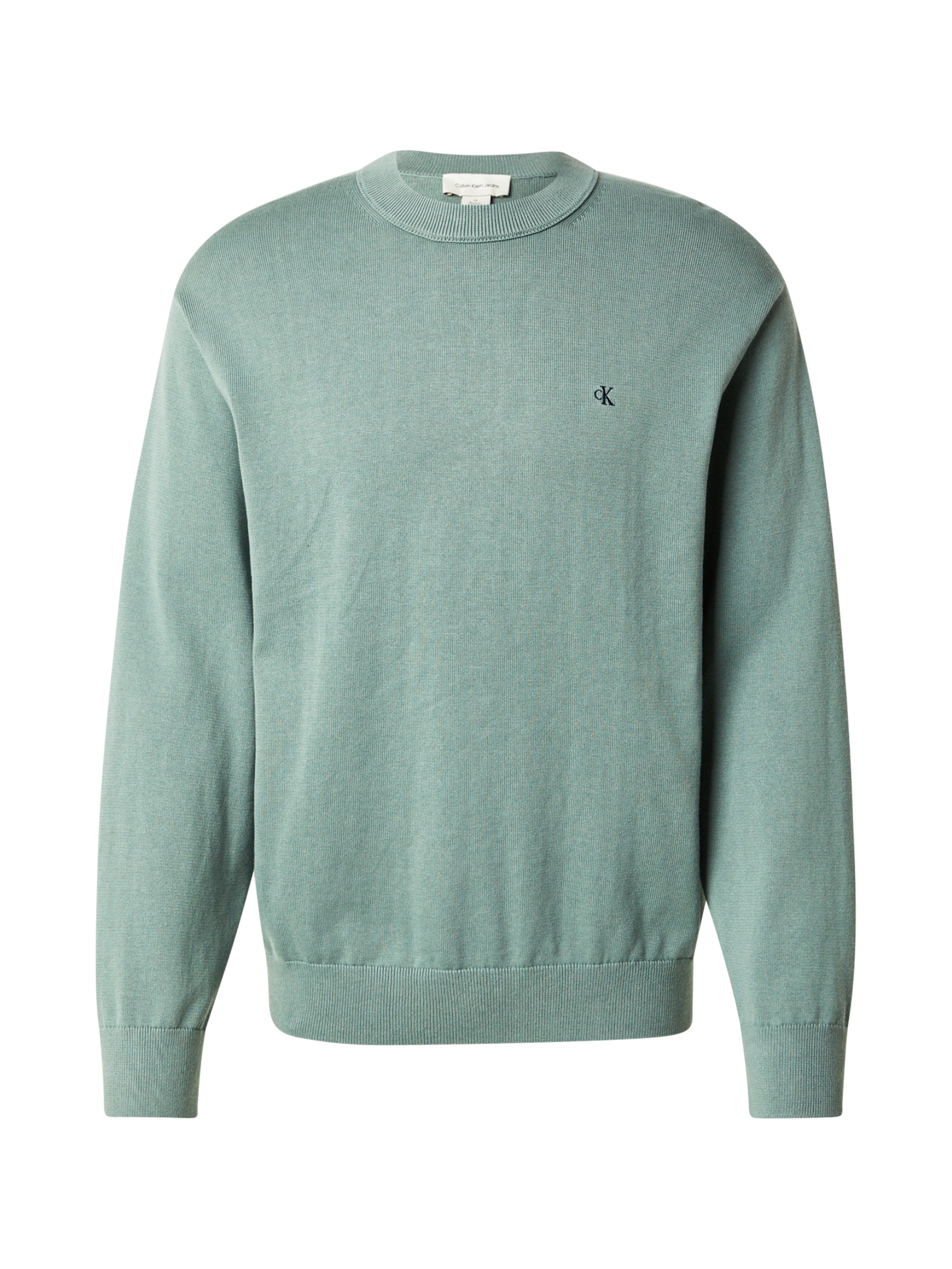 Calvin Klein Jeans Pullover 'ESY' in Grün: Vorderseite