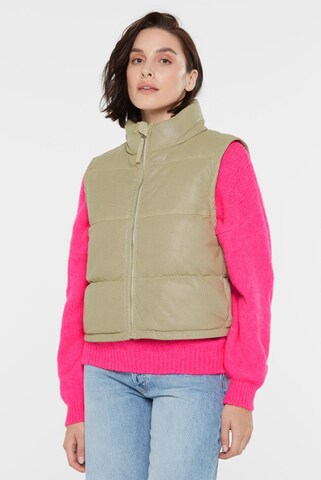 SENSES.THE LABEL Steppweste 'Otta:Wa' in Grün: Vorderseite