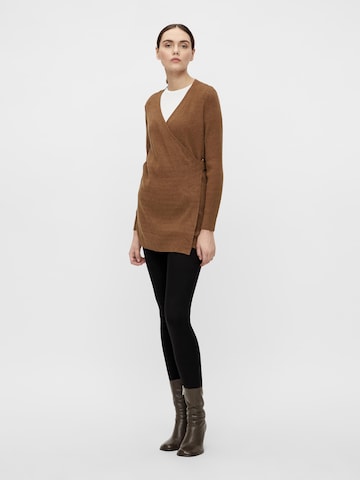 Cardigan 'Fae Thess' OBJECT en marron