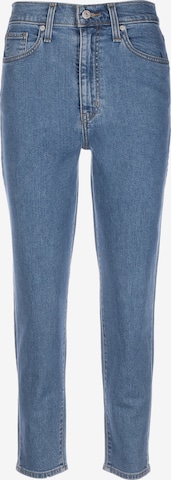 LEVI'S Jeans 'HIGH WAISTED MOM JEAN MED INDIGO - FLAT FINISH' in Blauw: voorkant